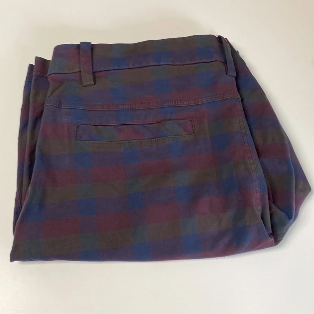 Lululemon Plaid Stretch Commission Shorts